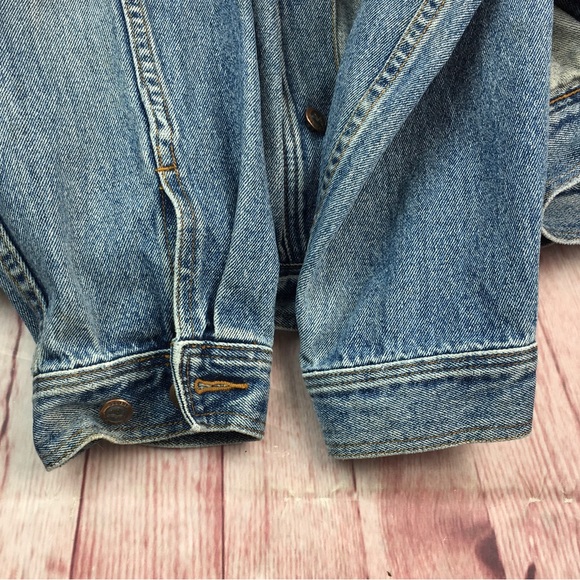 ➡️Vintage Stony River Denim Trucker Jacket Men’s Size Large - Picture 7 of 12